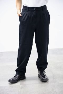 COMME des GARCONS HOMME ウールサージ製品縮絨ジャケット&パンツ セットアップスタイル