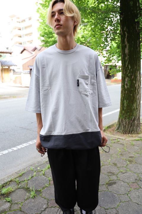 COMME des GARCONS 異素材切り替えTシャツStyle 2024.4.30