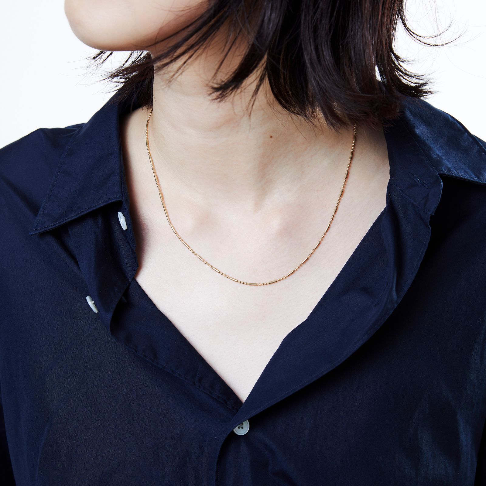 XOLO JEWERLY / ショロ ジュエリー 】Flat Link Necklace