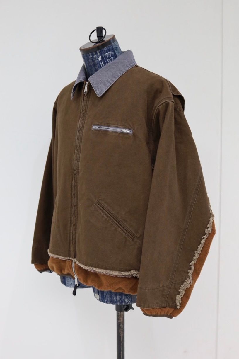 YOKE ヨーク26SS Connected Work Jacket(YK26SS01195B)BROWN☆12月20日(土)発売！