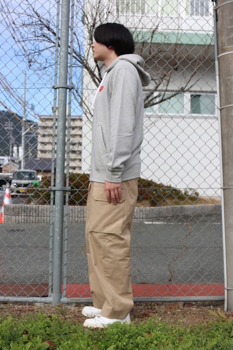 PLAY COMME des GARCONS ZIP HOODED SWEATSHIRT style.2022.12.9
