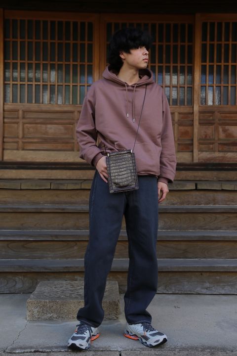 Graphpaper Denime Five Pocket Pants style. 2021.04.28.