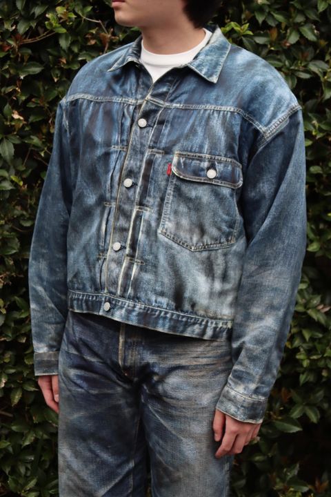 ジュンヤワタナベマン22SSベルベルジン×Levi'sトリプルネームジャケット style.2022.4.14.