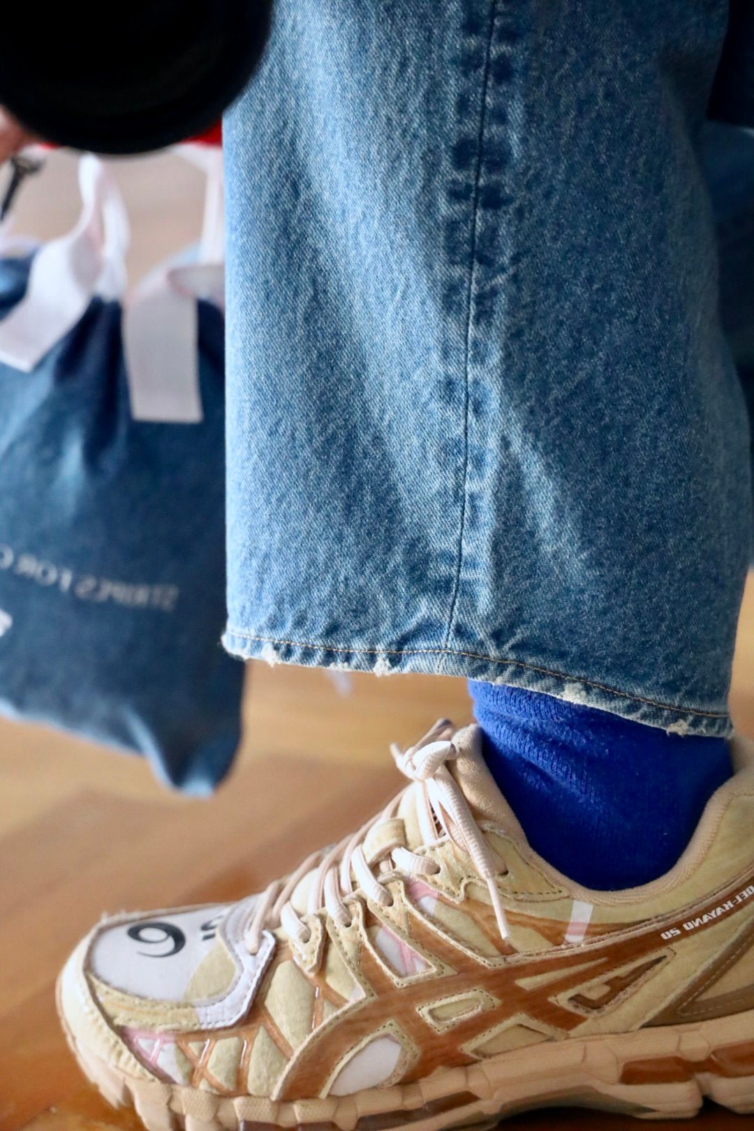 S.F.C 25SS WASHED DENIM PANTSスタイル