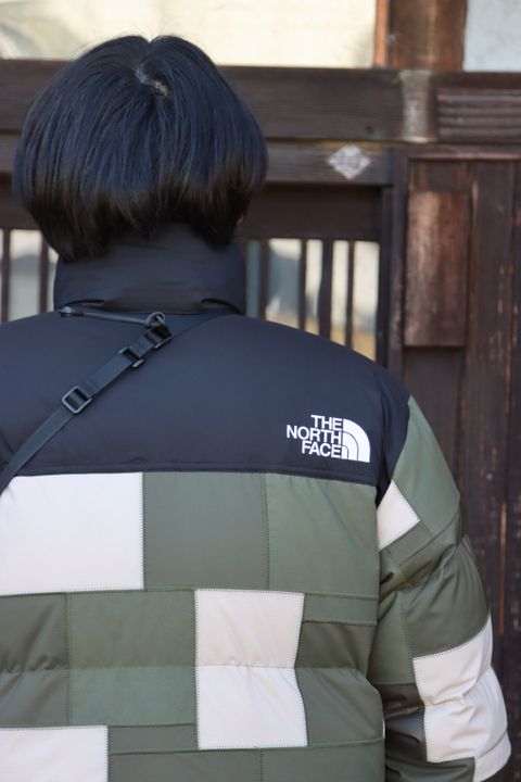 eYe JUNYA WATANABE MAN × THE NORTH FACE WネームNUPTSE JACKET style.2022.11.27
