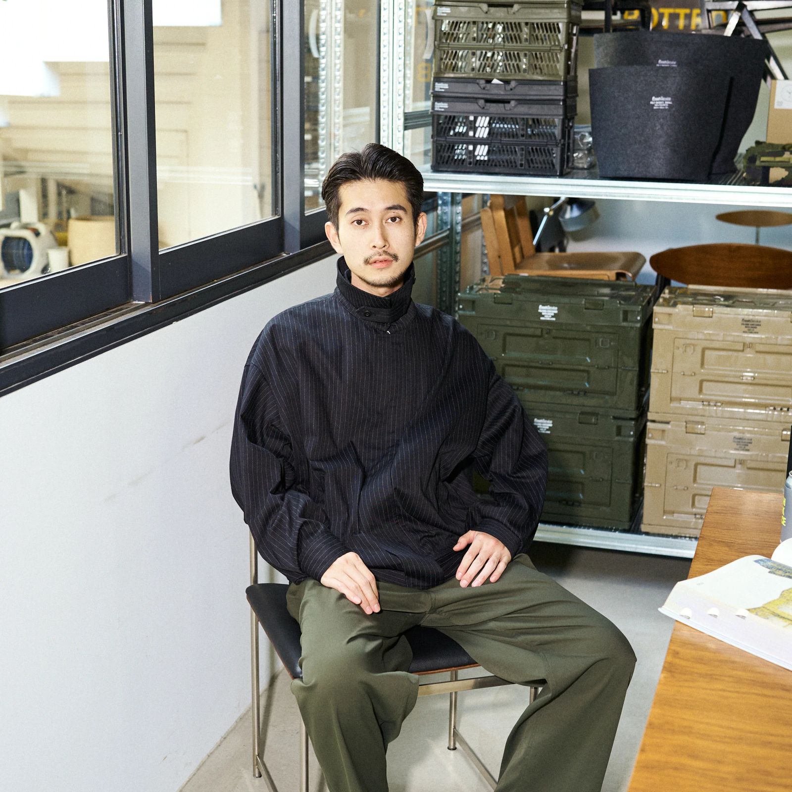 ジャケット・アウター FreshService 24AW CORPORATE BLOUSON FreshService - フレッシュサービス CORPORATE BLOUSON (BLACK