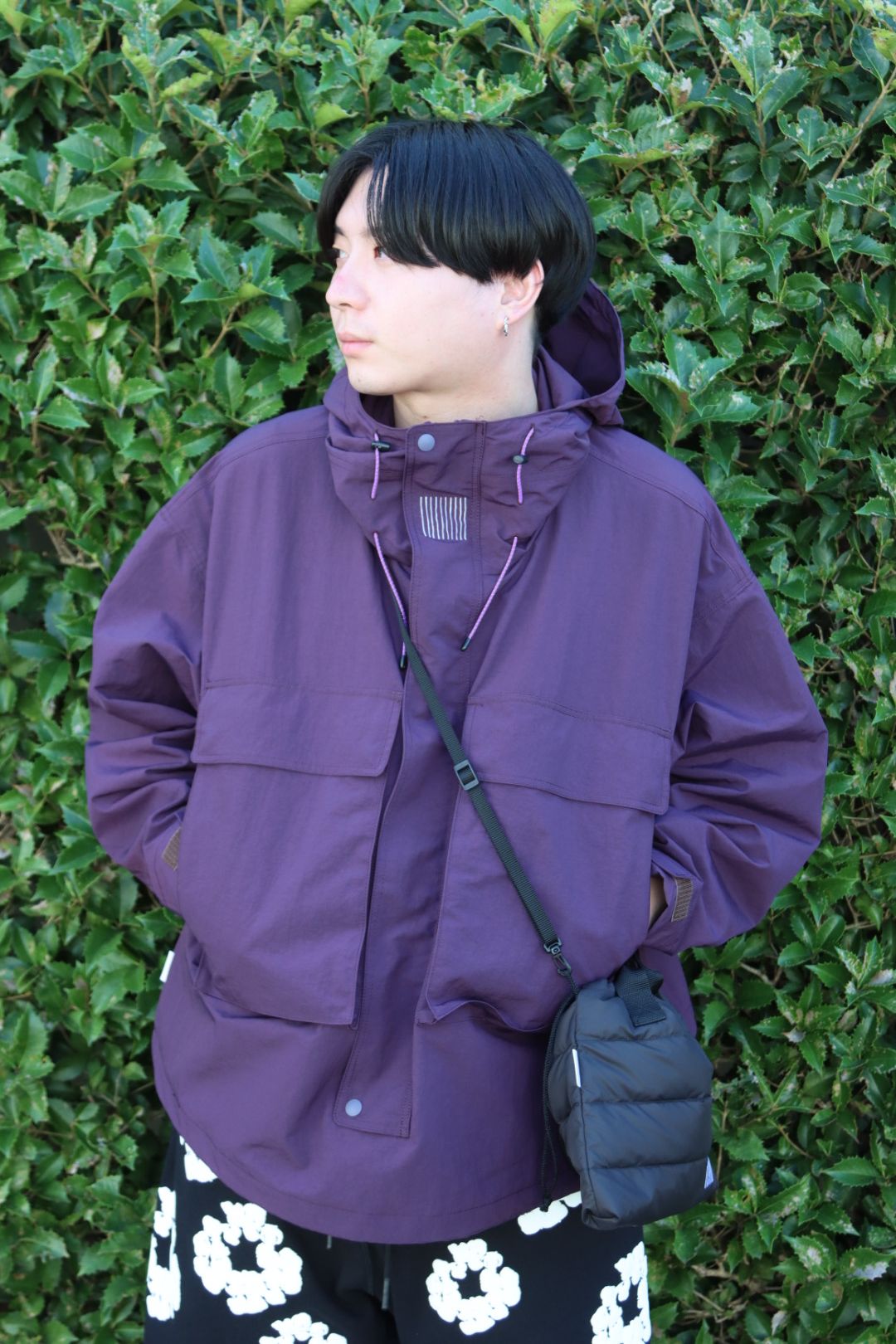 数々のアワードを受賞】 S.F.C eye c nylon hoodie jacket Lサイズ