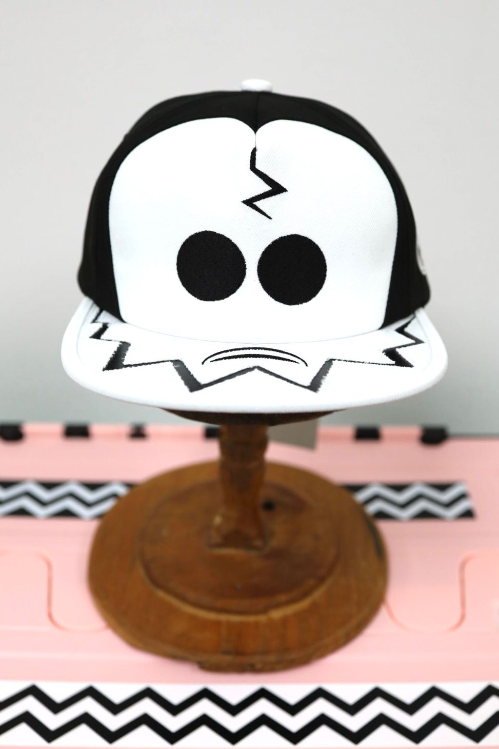 セントマイケル 26SS  SKULL-KUN BH_CAP(SM-MK8-0000-C36)BLACK☆4月29日(水)発売！