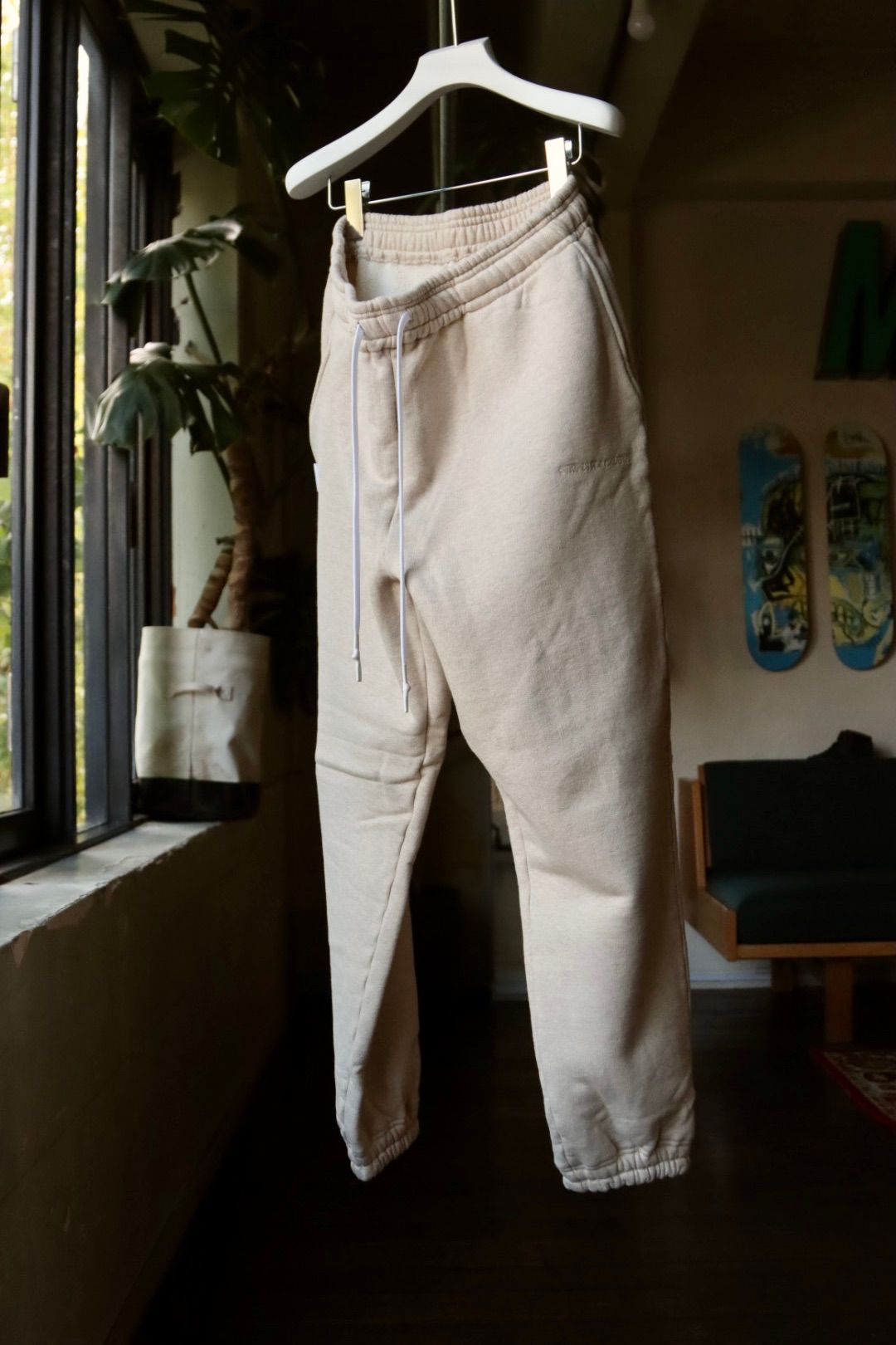 S.F.C 23FW SFC SWEAT PANTS(SFCFW23CS04)M Beige