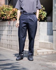 グラフペーパー Solotex Twill Wide Tapered Chef Pants(NAVY)