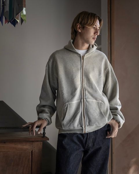 A.PRESSE Vintage Zip Sweat Hoodie スタイル新作発売！