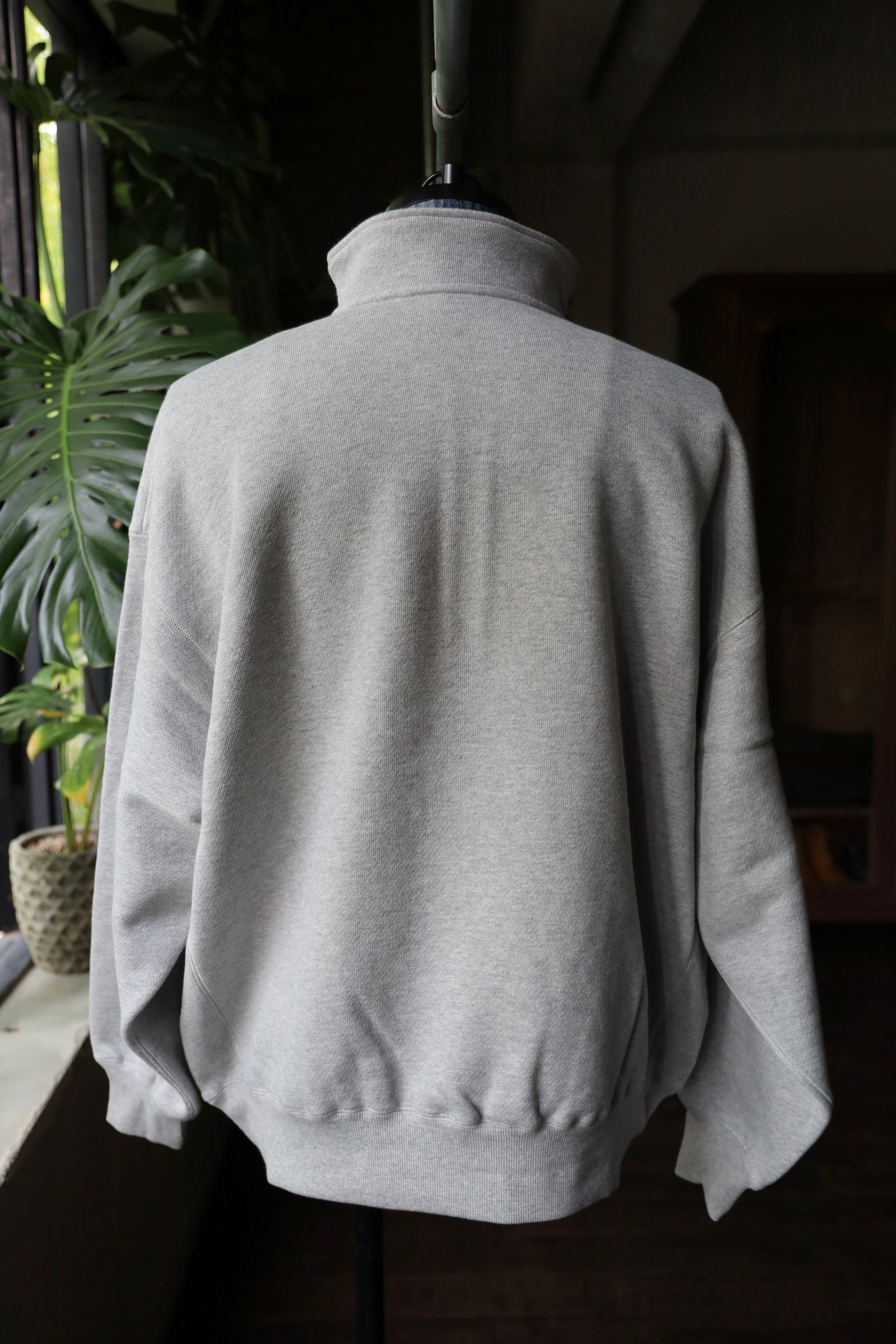 フレッシュサービス HEAVY OZ  HALF ZIP  PULLOVER(FSC244-70162)H.GRAY