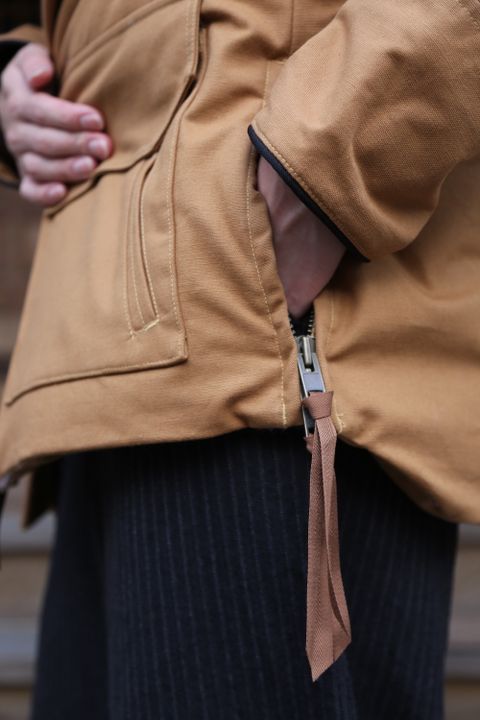 CANADA GOOSE×JUNYA WATANABE MAN綿ダックコラボレーションダウンジャケット(WF-J401-051)"BROWN"style.2020.10.10.