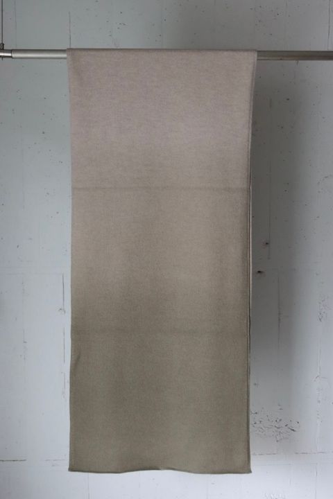 グラフペーパー 25AW Gradient Dyed Wool Knit Scarf(GU253-90494)GREGE☆9月27日(土)発売！