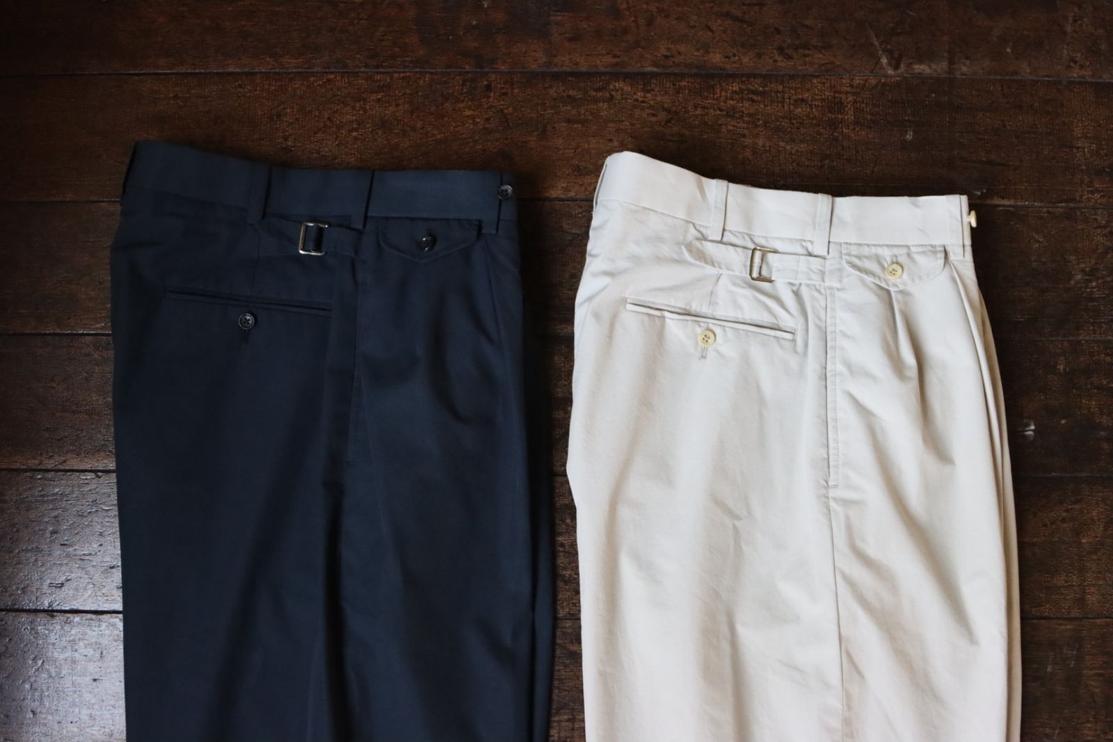 アプレッセ23SS High Density Weather Cloth Trousers (23SAP-04-21H)NAVY