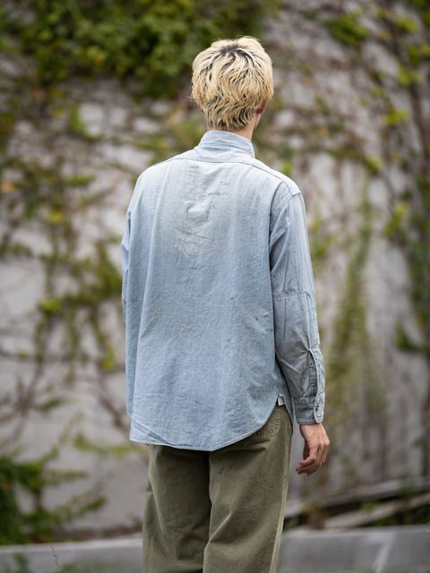 BOWWOW METAL BUTTON CHAMBRAY SHIRT9月26日(土)新作発売！