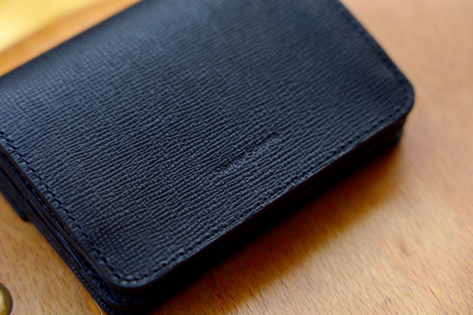 エンダースキーマ 財布 flap billfold(wt-rc-fbf)black☆8月9日(土)発売！