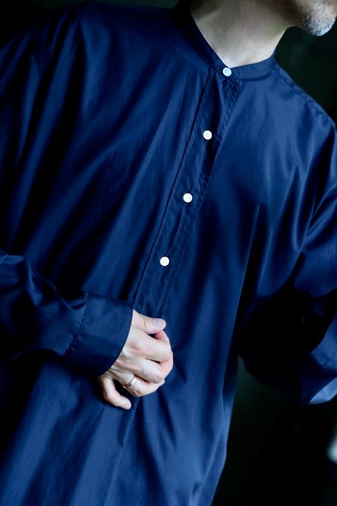 A.PRESSE Pullover Shirtスタイル.2024.6.28.