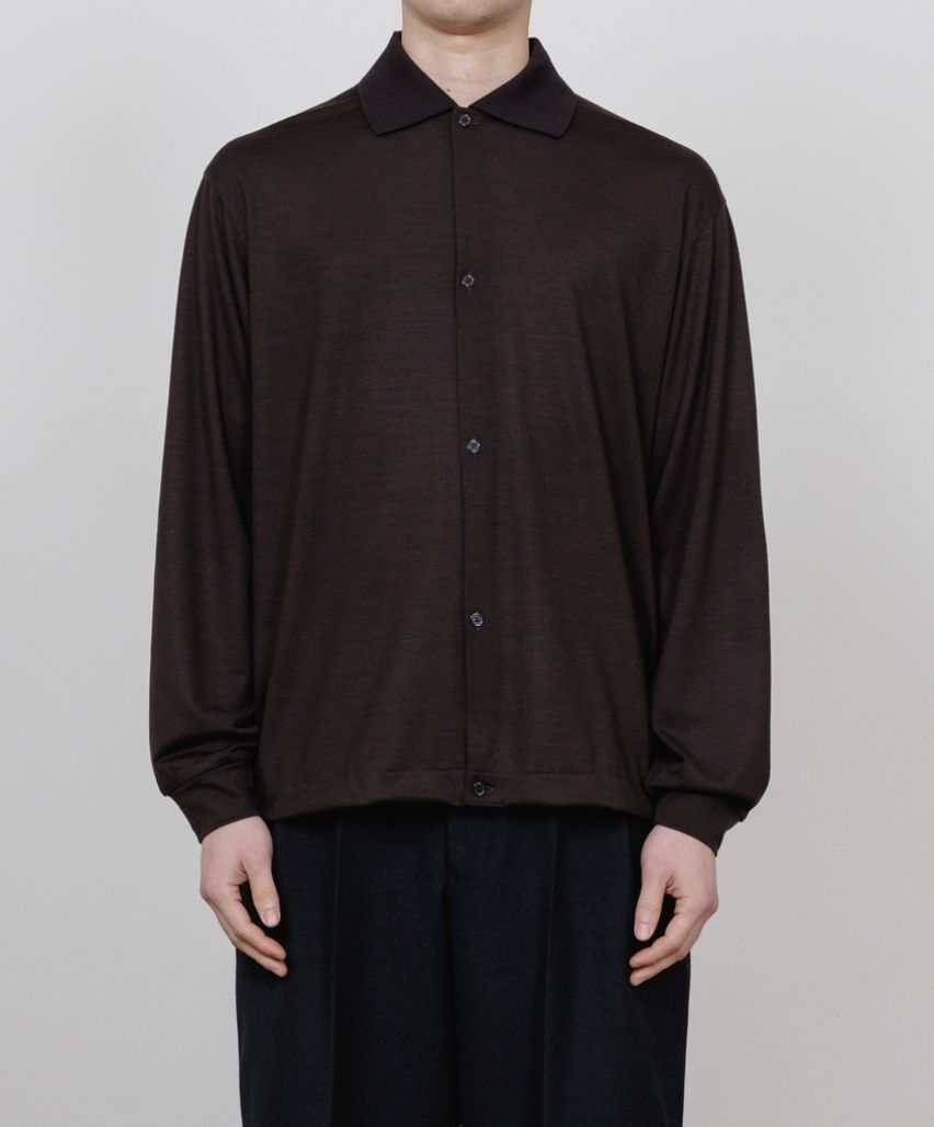 マーカ 26AW SHIRT CARDIGAN(M26C15CS01C)DARK BROWN☆新作発売！