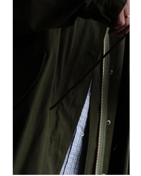 blurhms ROOTSTOCK 23SS blurhmsROOTSTOCK Cotton Poplin 65 Coatスタイル