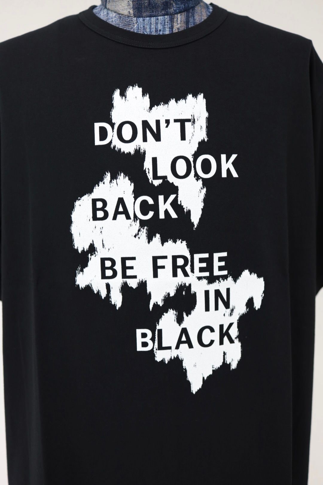 Yohji Yamamoto 26SS 半袖プリントTシャツ(HK-T78-985)BLACK★1月17日(土)新作発売！