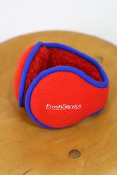 フレッシュサービス MICRO FLEECE EARMUFFS(FSP253-90202)RED★10月18日(土)発売！