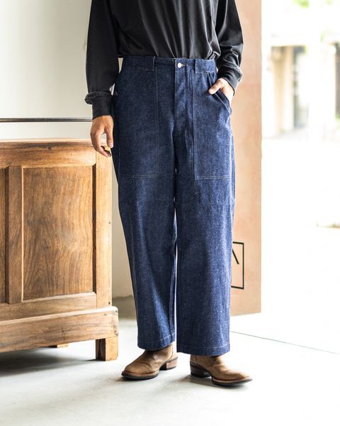 アプレッセ2025 STYLE2 Swiss Army Denim Work Trousers(25AAP-04-20)INDIGO
