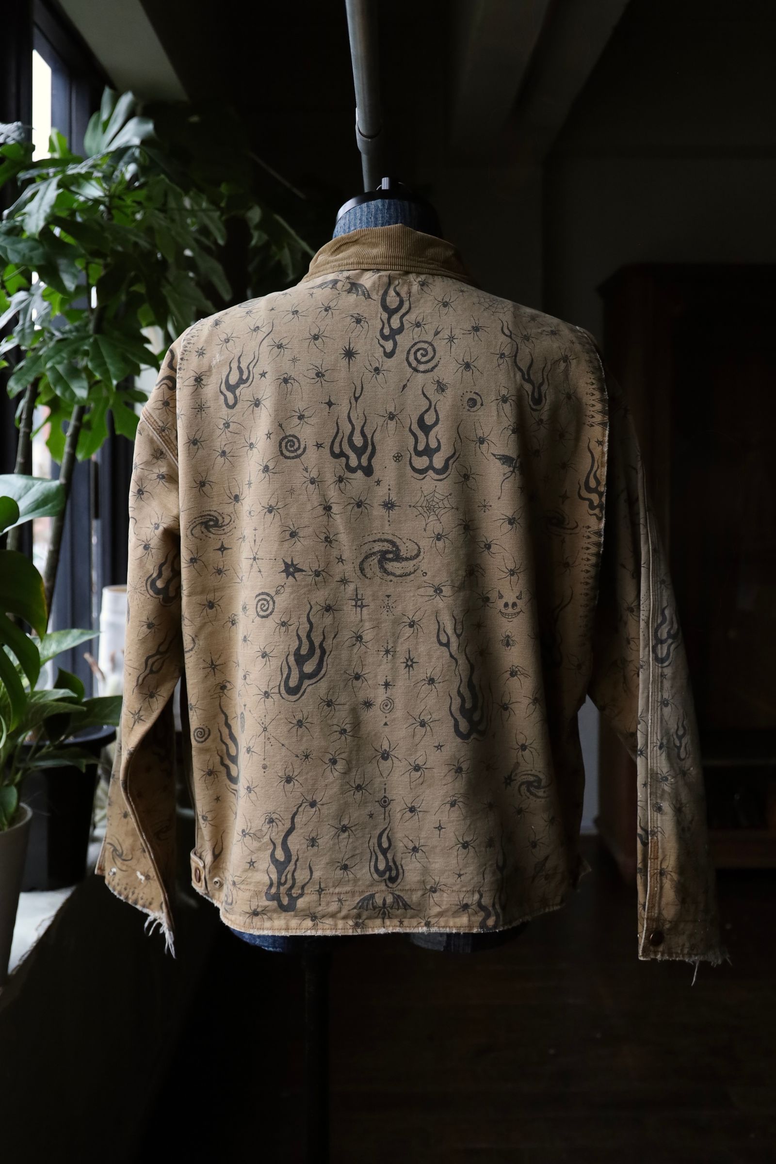 セントマイケル25SS Dr.Woo DW_DETROIT JKT(SM-HR8-0000-C43)BEIGE