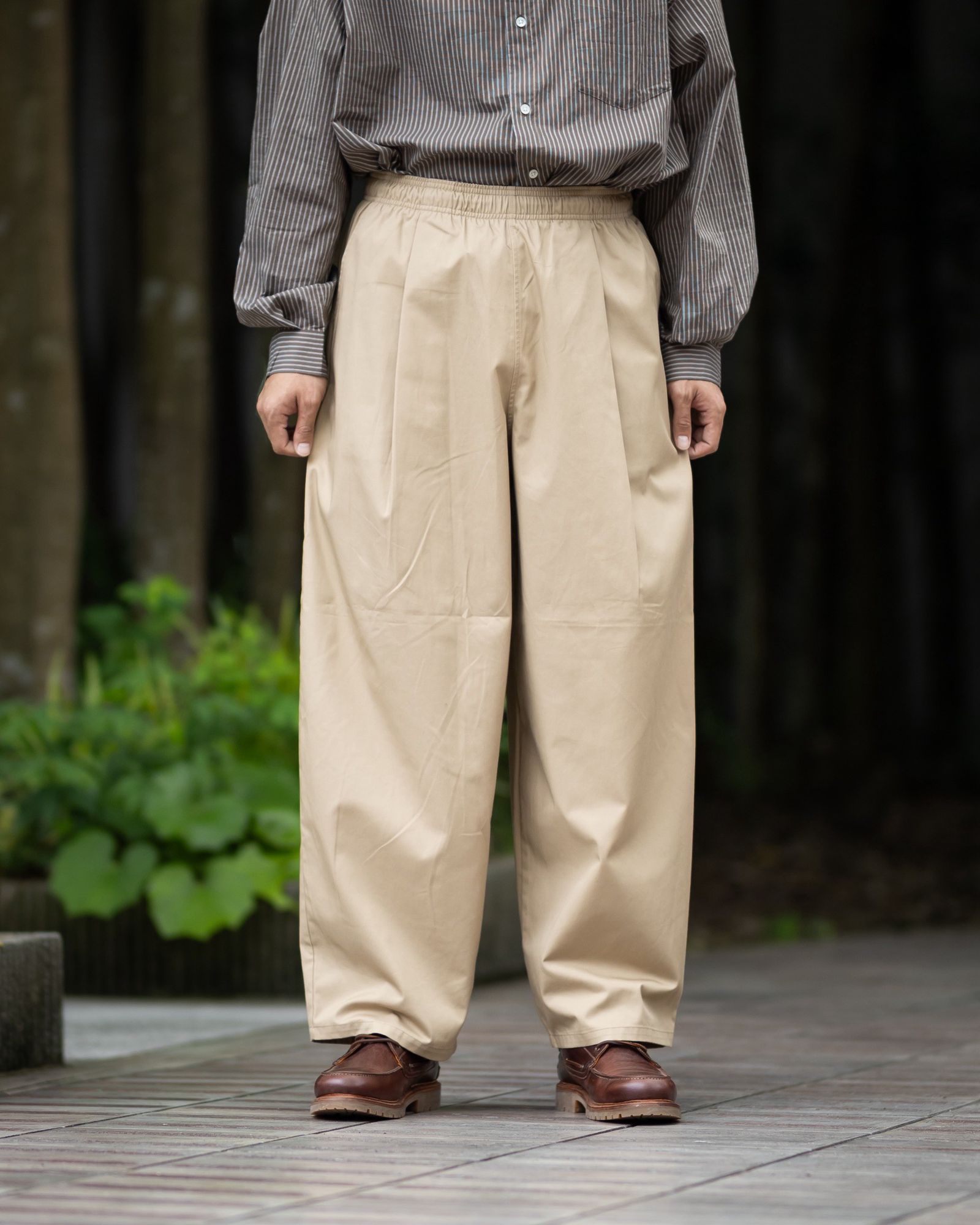 FreshService HRAFTeX® L/S STRIPE SHIRT (BROWN STRIPE) 5月30日(土)新作発売！