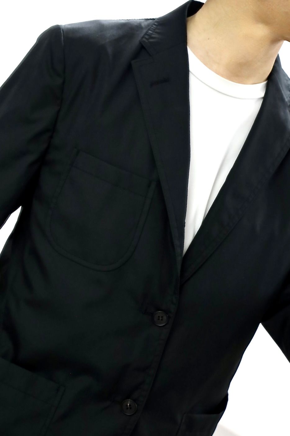 COMME des GARCONS HOMME 26SS 綿ブロード3Bジャケットスタイル