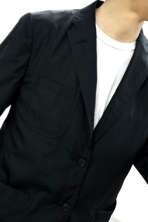 COMME des GARCONS HOMME 26SS 綿ブロード3Bジャケットスタイル