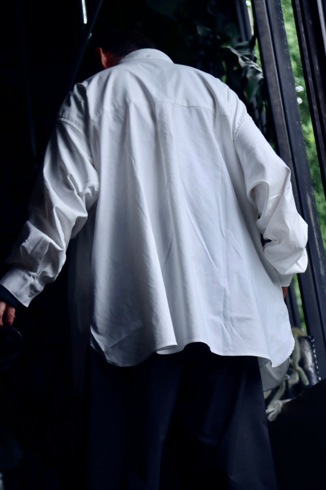 FreshService DRY OXFORD CORPORATE L/S B.D. SHIRT"WHITE"スタイル
