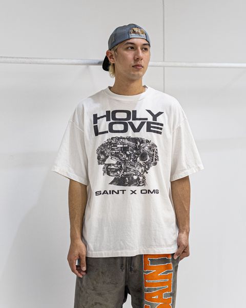 セントマイケル 26SS HOLY LOVE KK_SS T-SHIRT(SM-MK8-0000-C08)WHITE☆4月11日(土)発売！