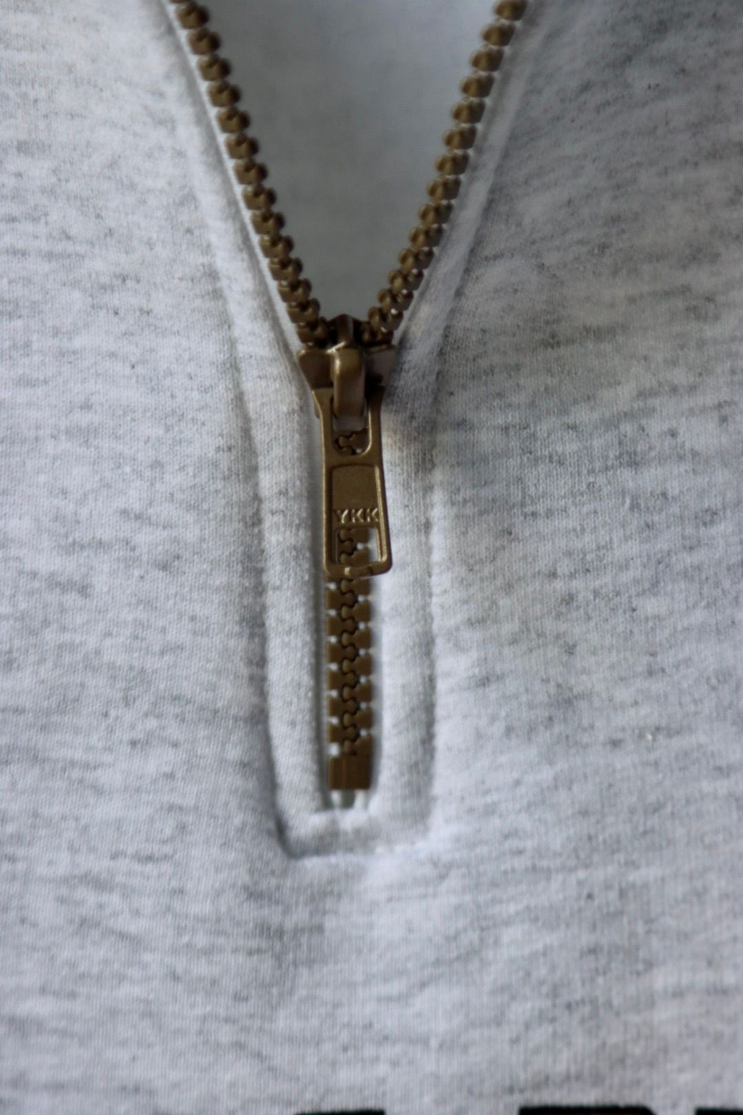 セダンオールパーパスFW23 Arch Logo Quarter Zip Sweatshirt (SD23F-CT03)Ash