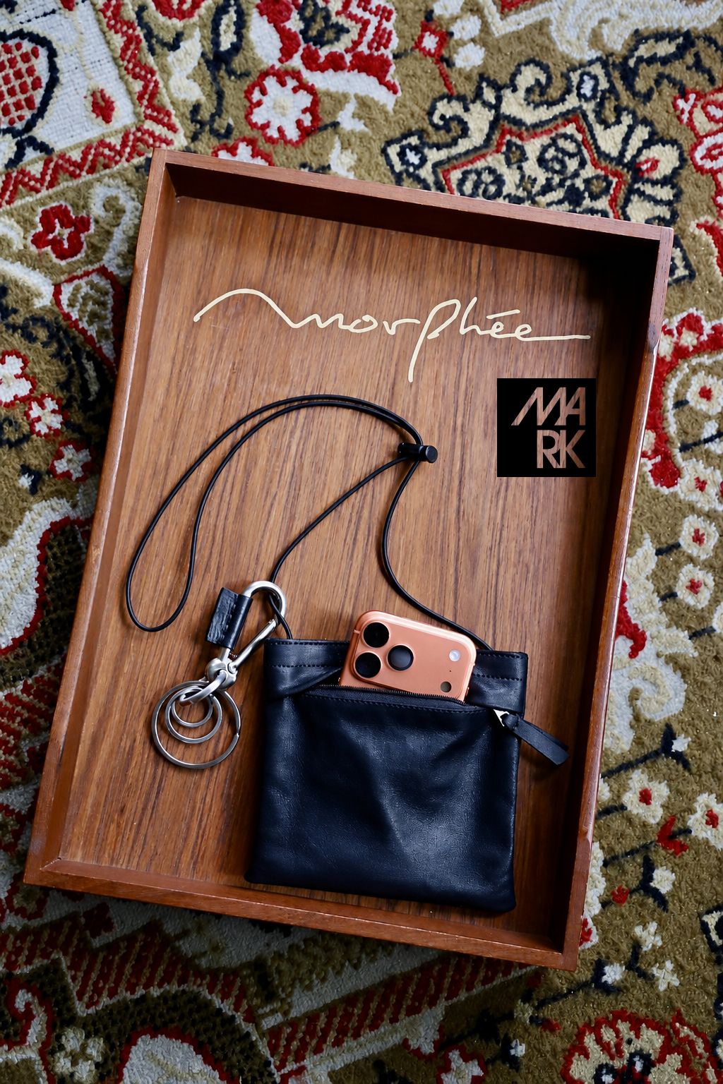 Morphee / モルフェ ミニショルダーポーチ MINI SHOULDER POUCH(MSP) BLACK☆8月27日(木)再入荷しました！