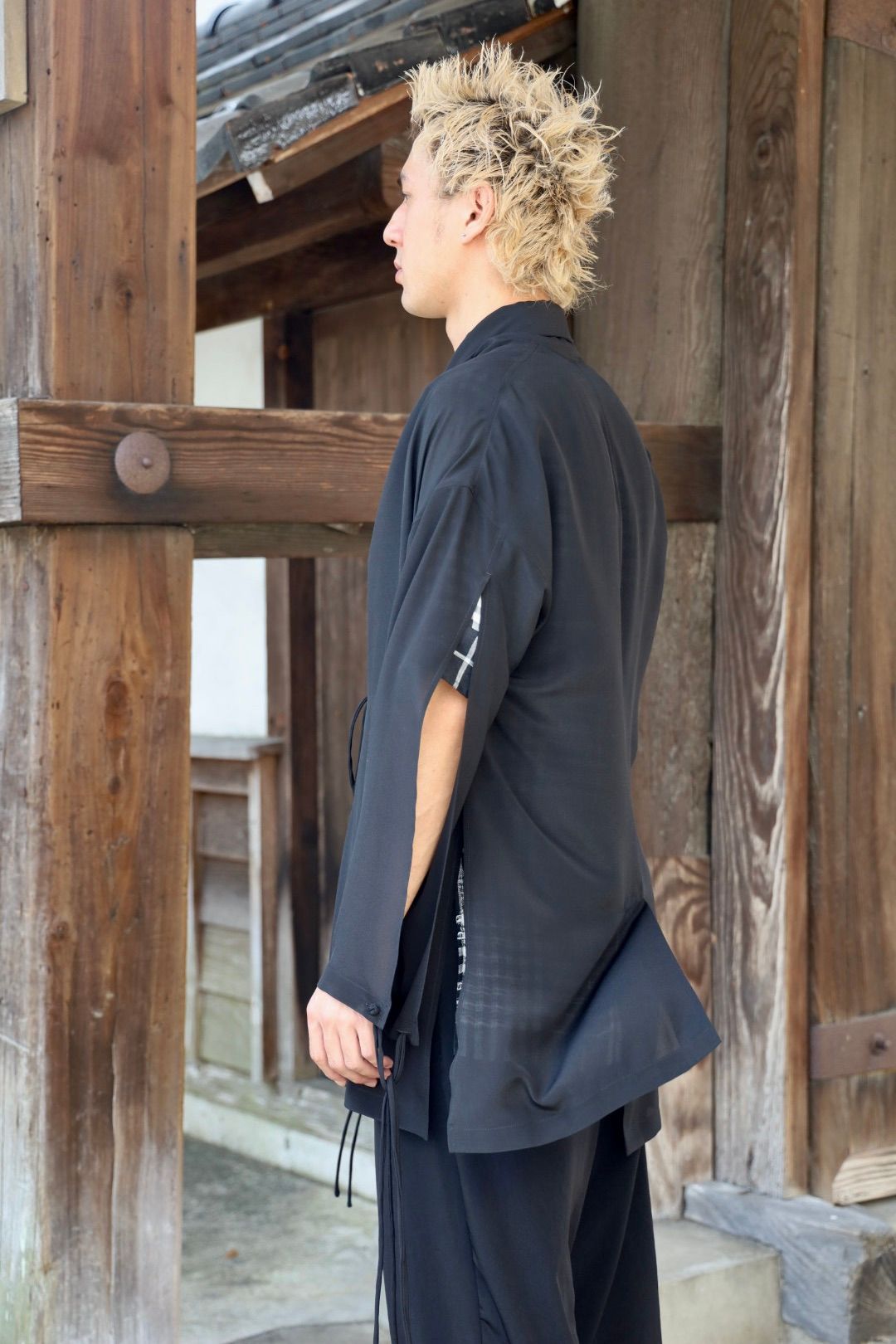 Yohji Yamamoto 釈迦釦付きストールジャケット 新作発売！