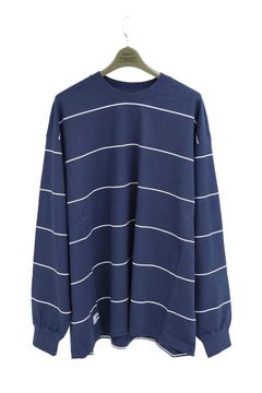 FreshService PIN BORDER L/S TEE(FSC263-70089)NAVYxWHITE ☆8月15日(土)新作発売！