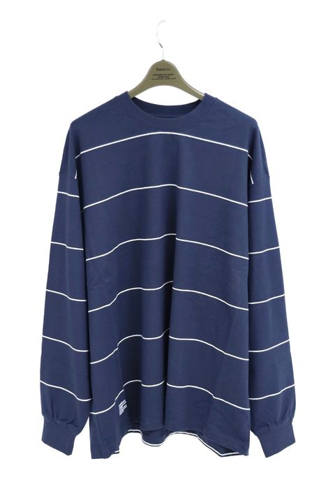 FreshService PIN BORDER L/S TEE(FSC263-70089)NAVYxWHITE ☆8月15日(土)新作発売！