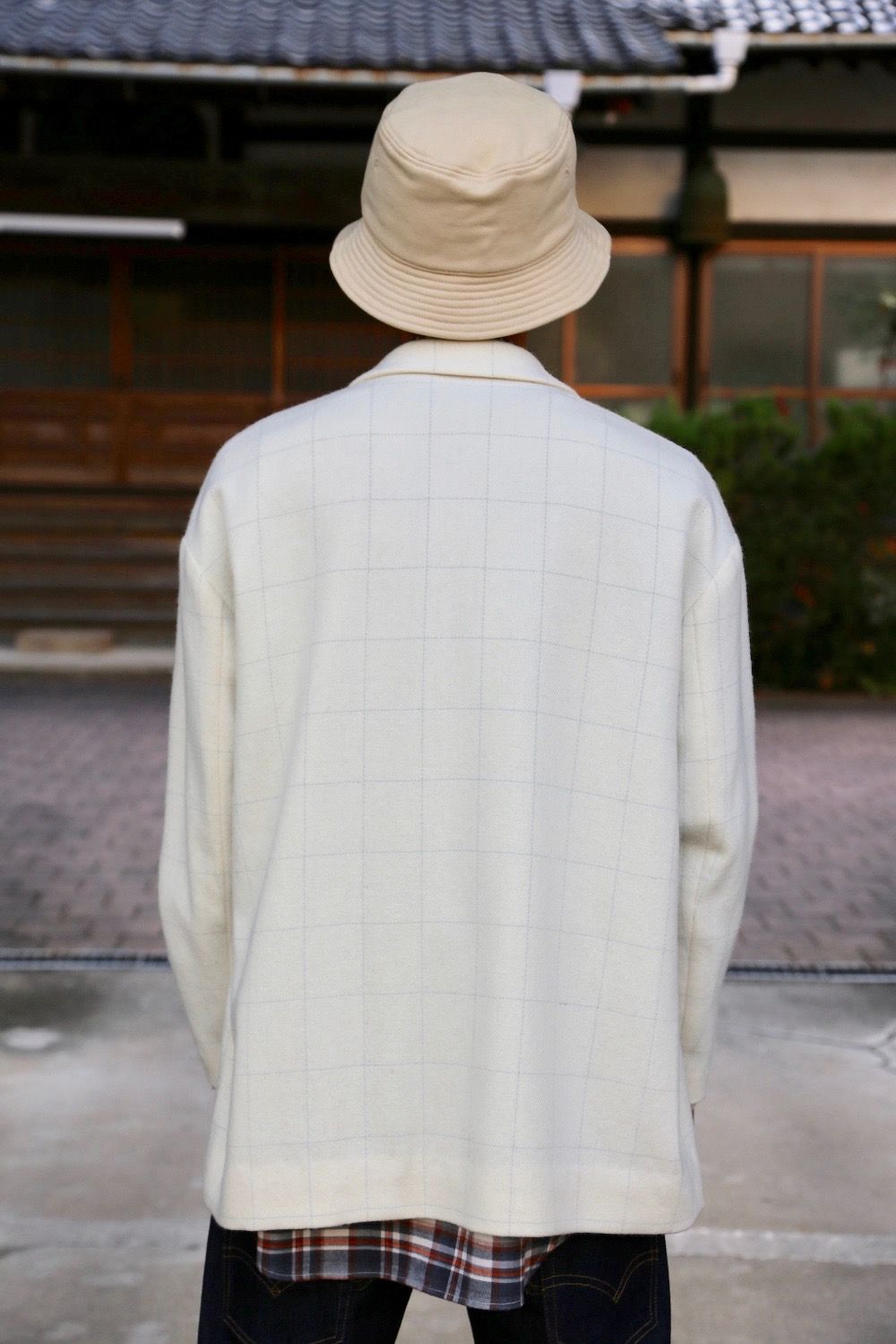 Dulcamara 2020AW リフレクターツイードセットアップ"off White"Style.2020.11.9.