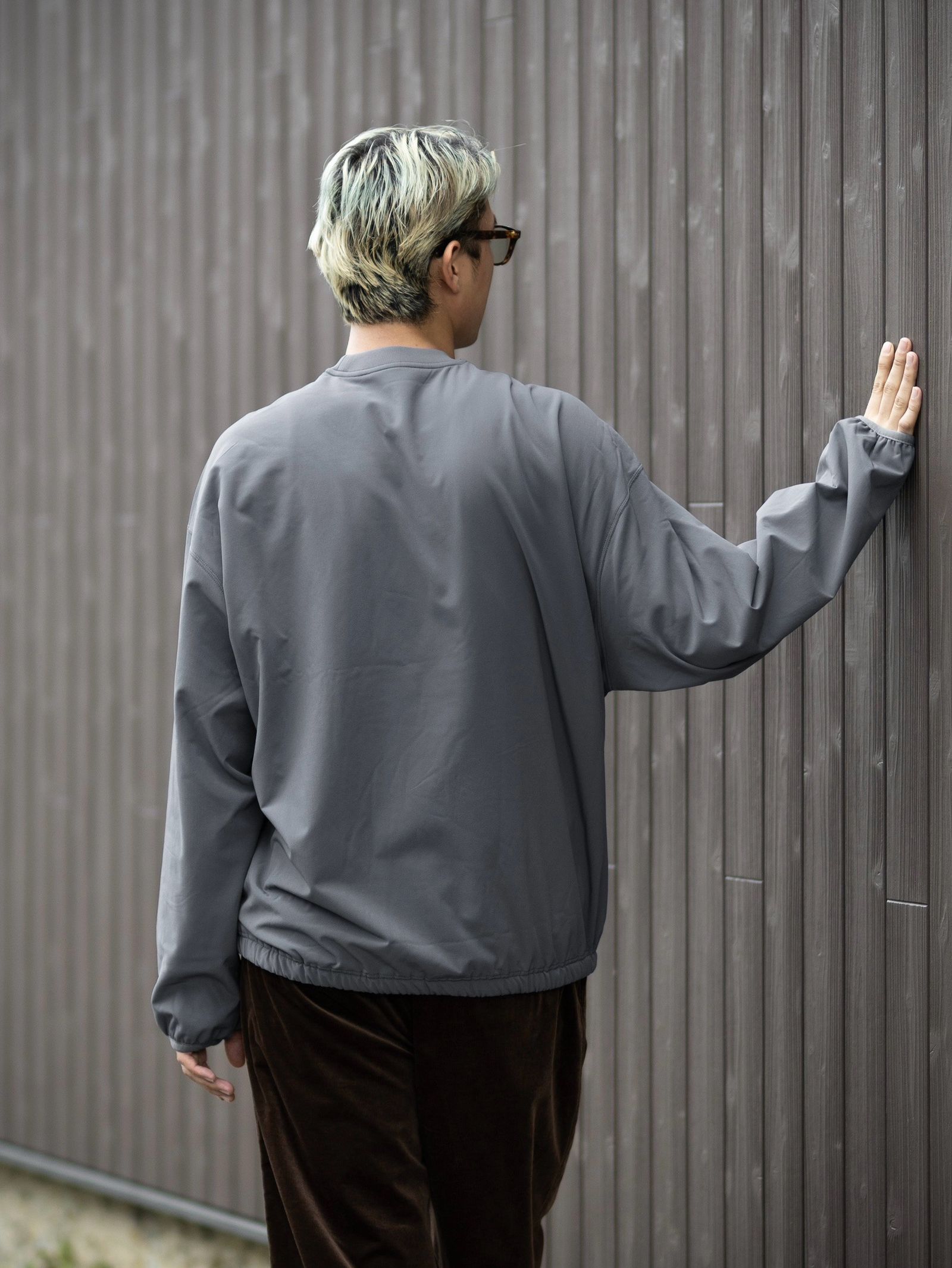 フレッシュサービス 26AW  COMFORT-SHIELD FLEECE CREW NECK PULLOVER(FSC263-70027)D.GRAY☆10月24日(土)新作発売！