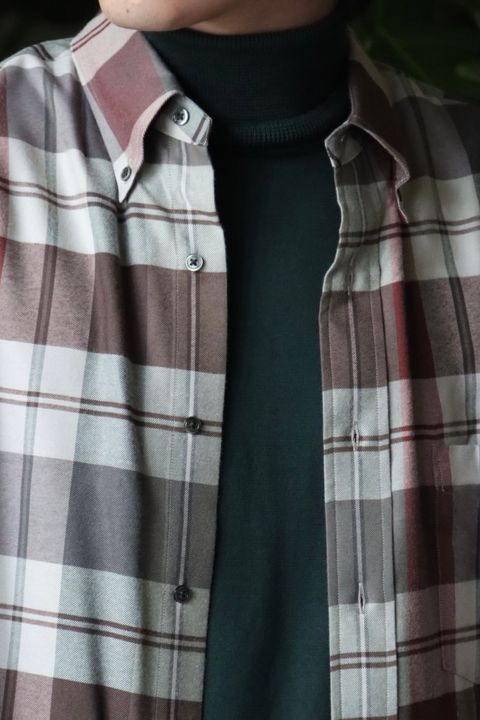 Graphpaper 22AW High Gauge High Neck Knit style.2022.8.14