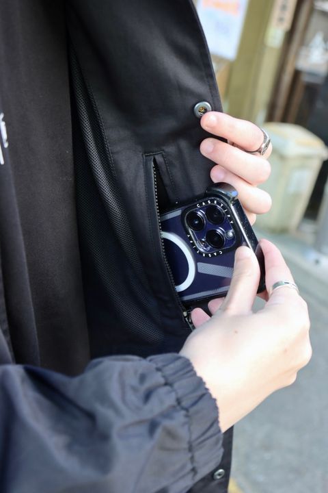 Yohji Yamamoto×NEWERA フィールドコーチジャケットスタイル