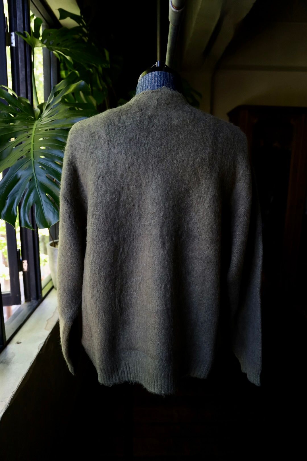 セントマイケル24AW MOHAIR CARDIGAN(SM-YS1-0000-058)KAHKI
