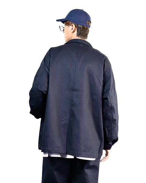 FreshService CORPORATE CHINO JACKET"NAVY"スタイル
