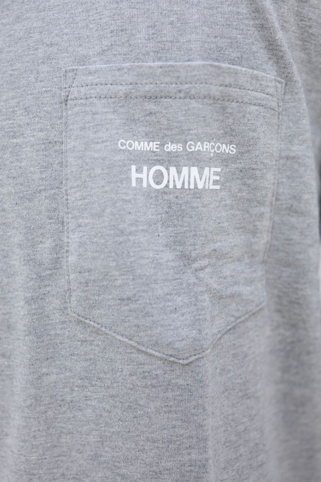 コムデギャルソンオム ロングスリーブTシャツ(HQ-T102-051)T.GRAY☆2月6日(金)発売！