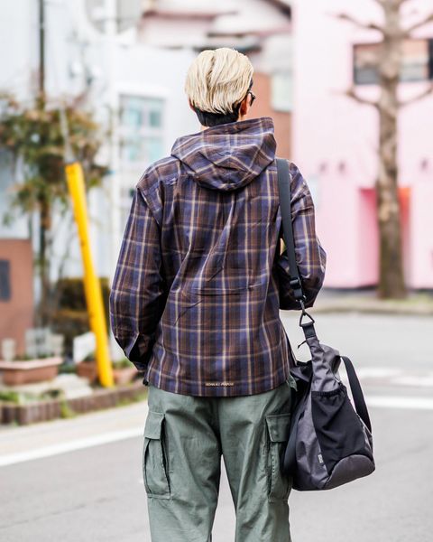 SEDAN ALL-PURPOSE SS25 Plaid Hooded Shirt 3月8日(土)新作発売！