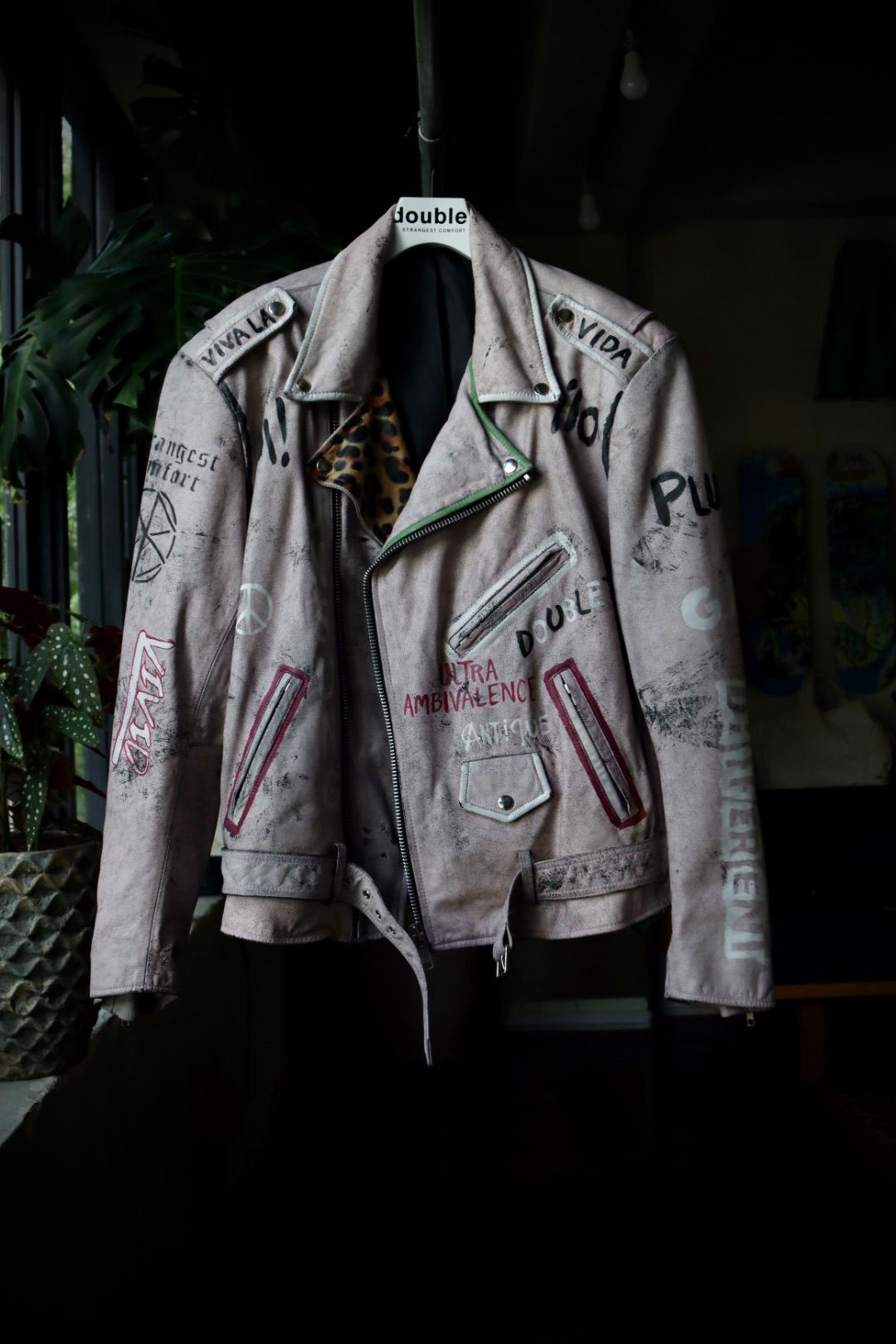doublet - ダブレット23AW CLACKING LEATHER RIDERS JACKET 