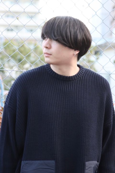 FreshService CREW NECK COMBAT KNIT style.2022.11.08.