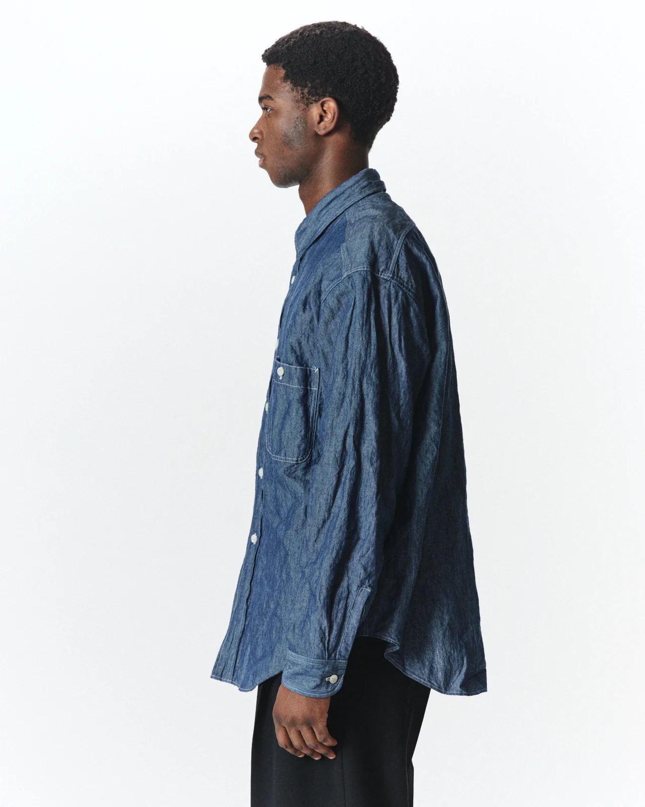 マーカウェア 26AW TWO POCKET WORK SHIRT(A26C09SH01C)INDIGO☆新作発売！