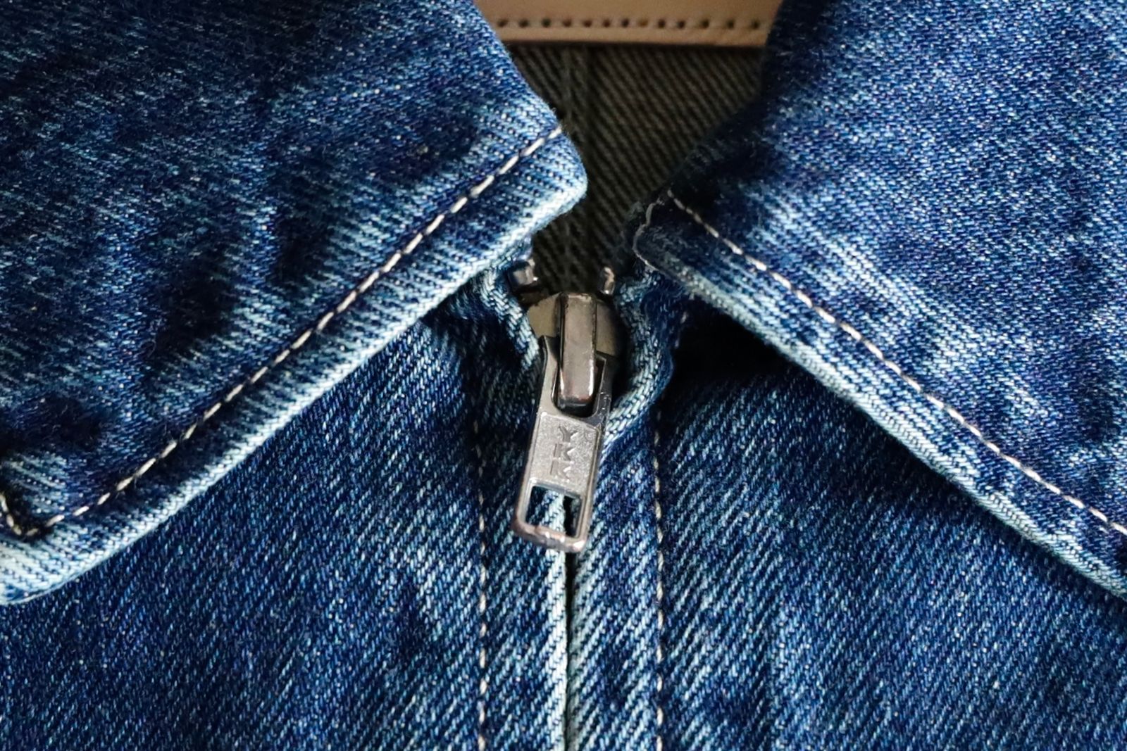 Graphpaper 25AW Women's Selvage Denim Zip Jacket(GL253-20057DB)INDIGO_DARK FADE☆8月9日(土)発売！